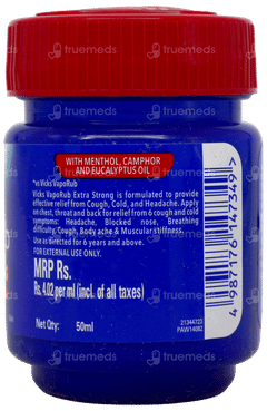 Vicks Vaporub Xtra Strong 50Ml